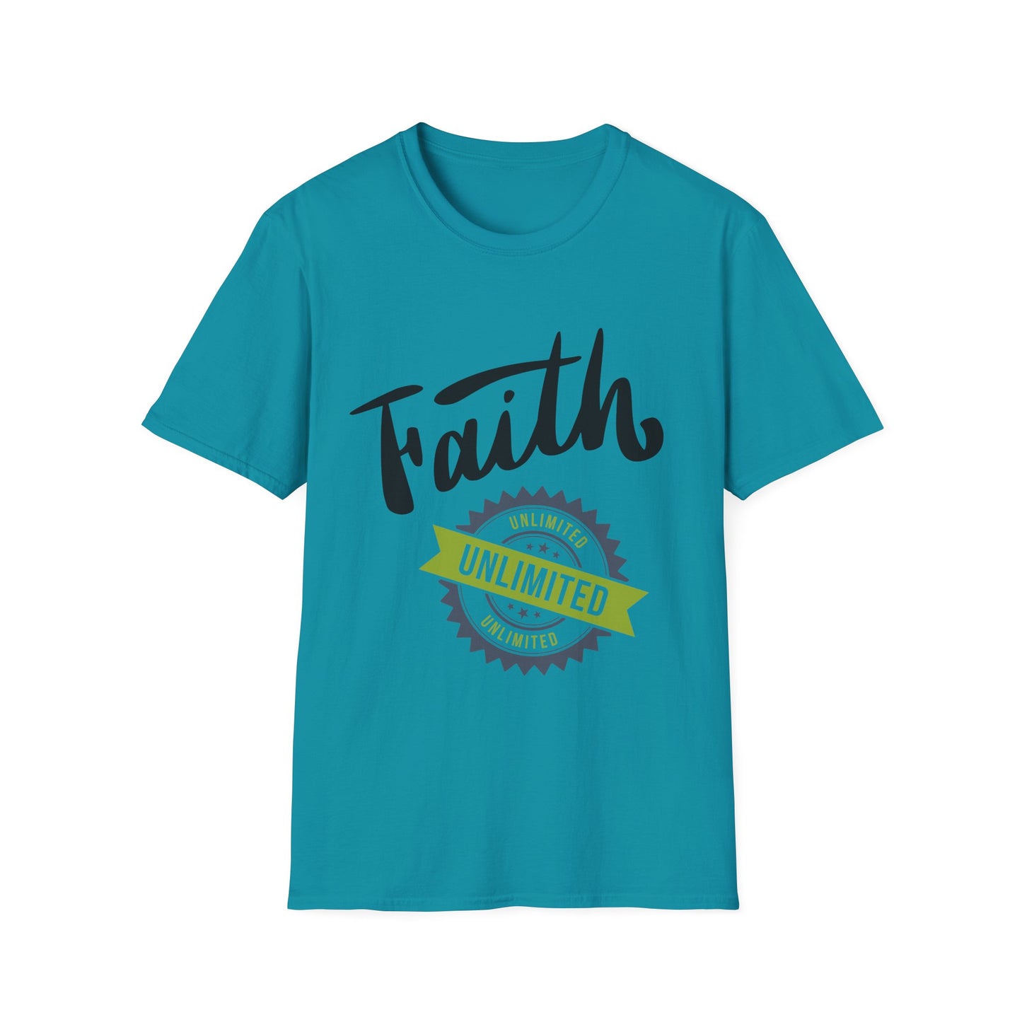 Unlimited Faith Unisex Softstyle T-Shirt - Inspirational Tee for Everyday Wear