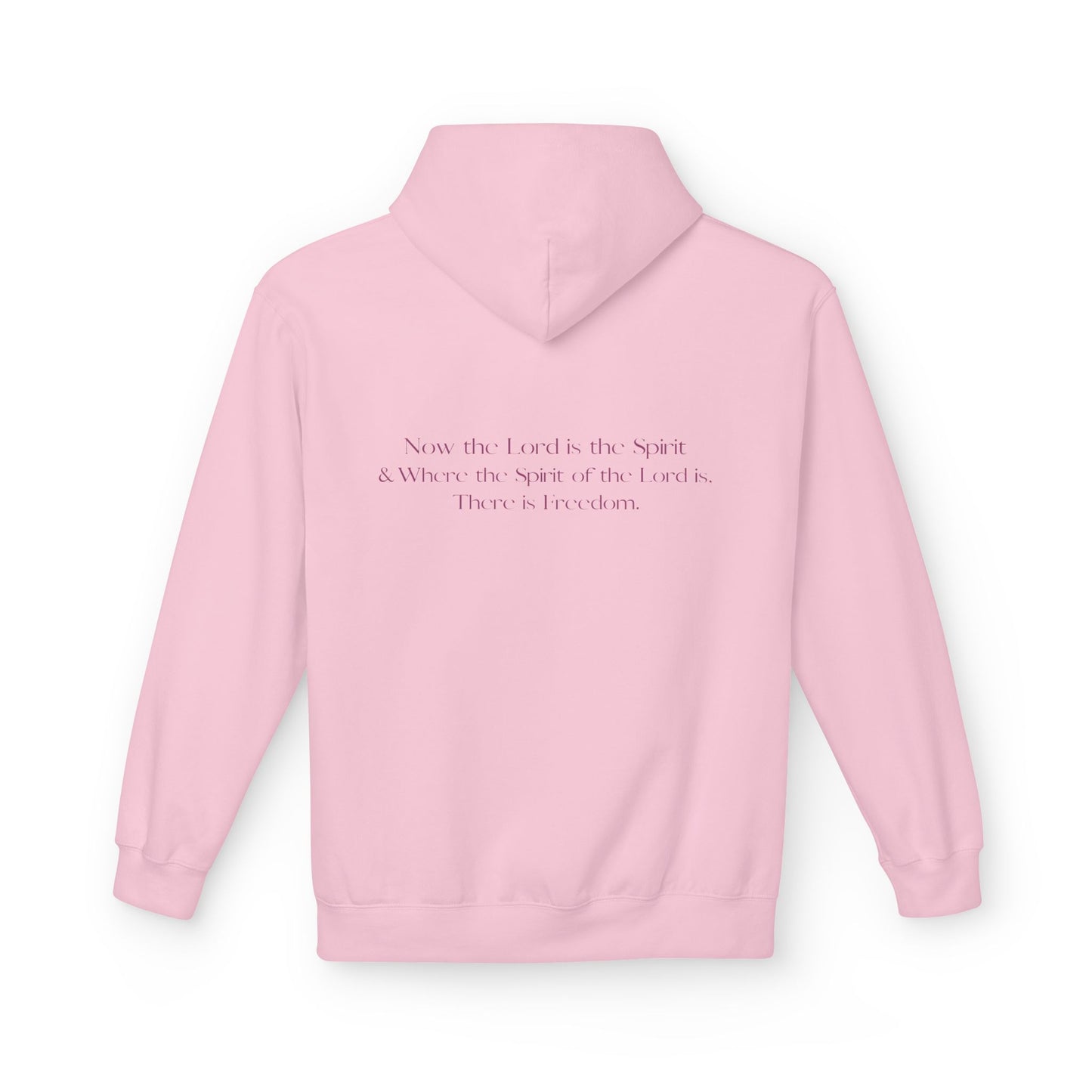 Freedom Hoodie — Inspirational "Freedom Wrapped in Grace" Fleece Pullover