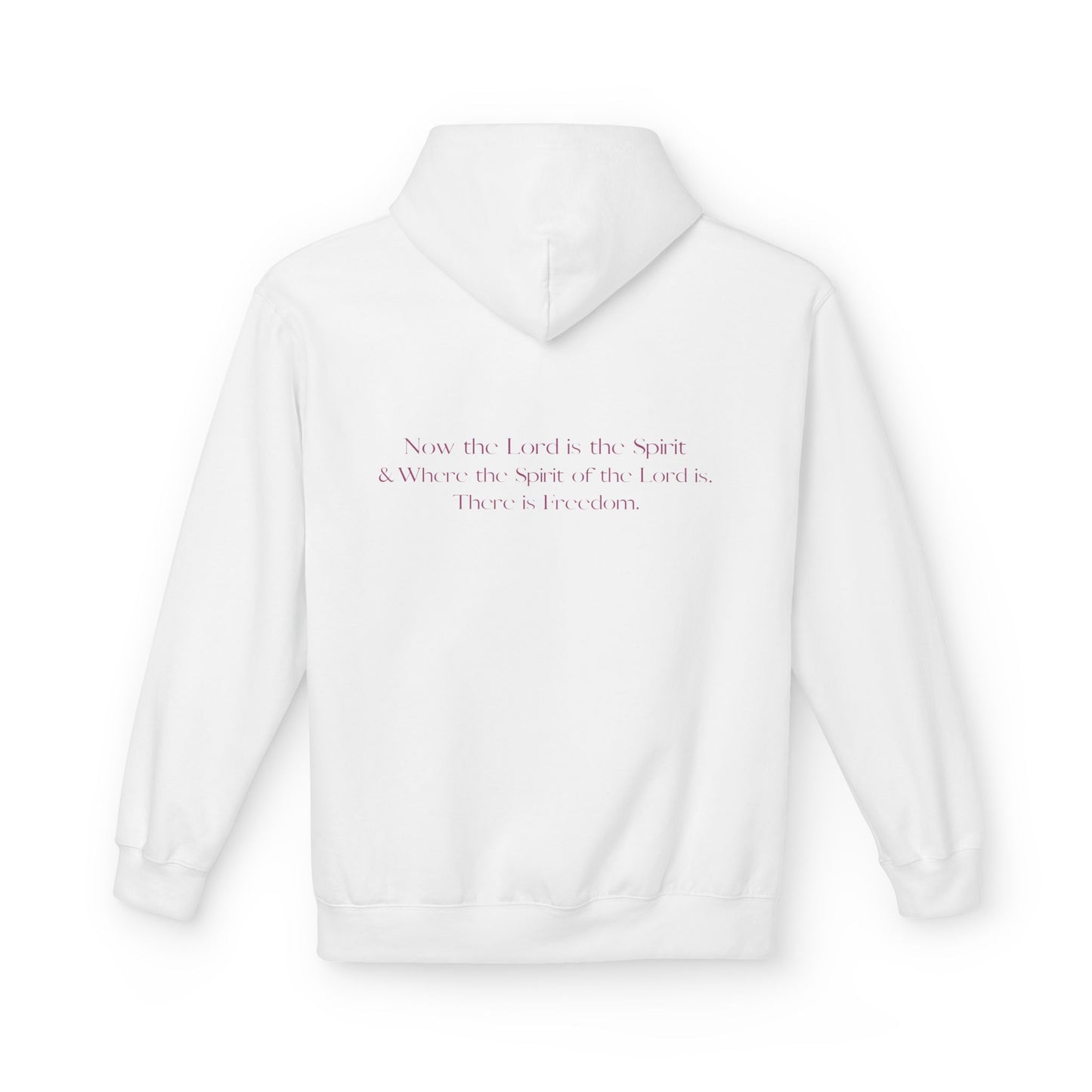 Freedom Hoodie — Inspirational "Freedom Wrapped in Grace" Fleece Pullover
