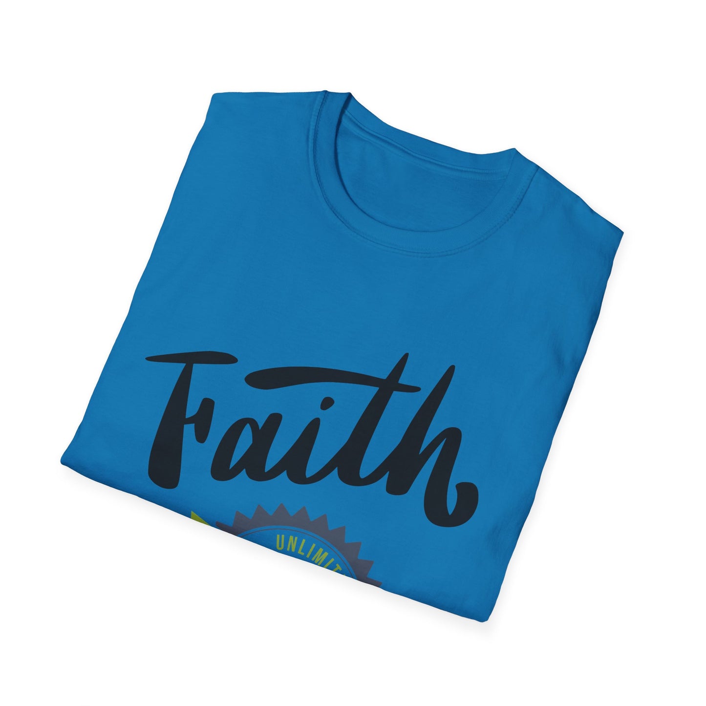 Unlimited Faith Unisex Softstyle T-Shirt - Inspirational Tee for Everyday Wear