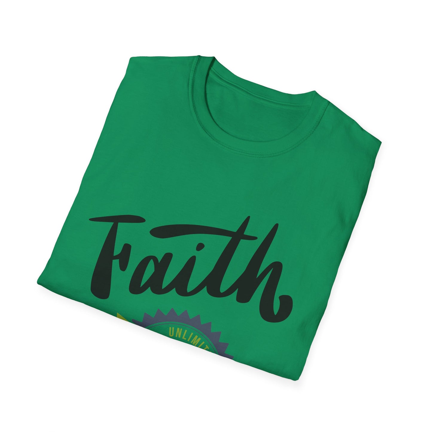 Unlimited Faith Unisex Softstyle T-Shirt - Inspirational Tee for Everyday Wear