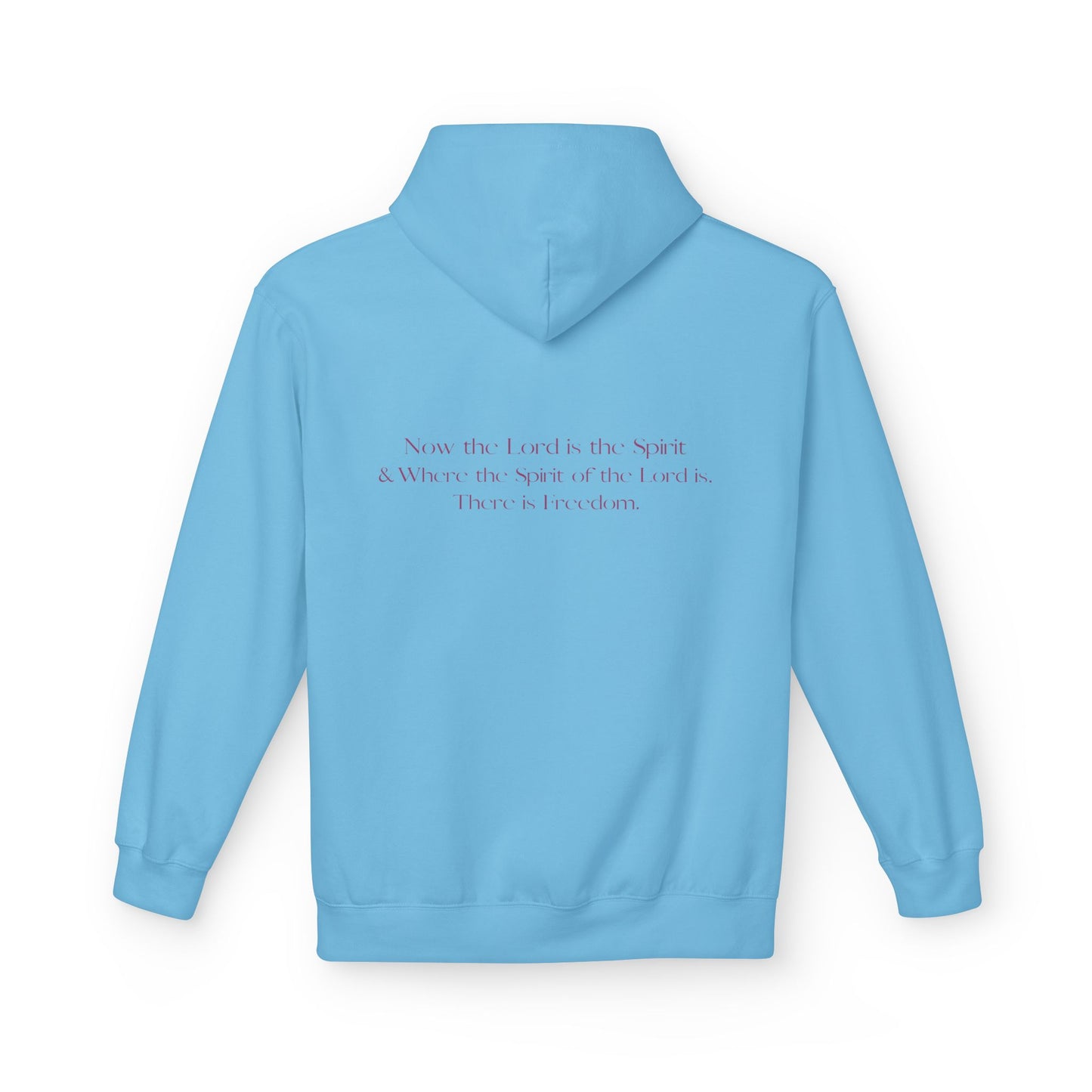 Freedom Hoodie — Inspirational "Freedom Wrapped in Grace" Fleece Pullover